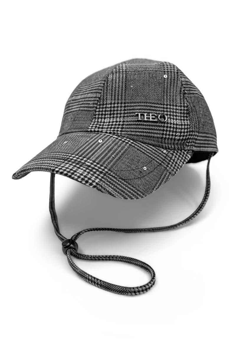 THEO The Label Eudora Petasos Messenger Cap, Main, color, Black