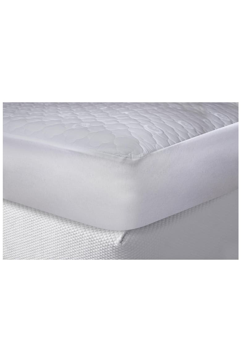 Turkish Cotton Mattress Cover, Alternate, color, WHITE