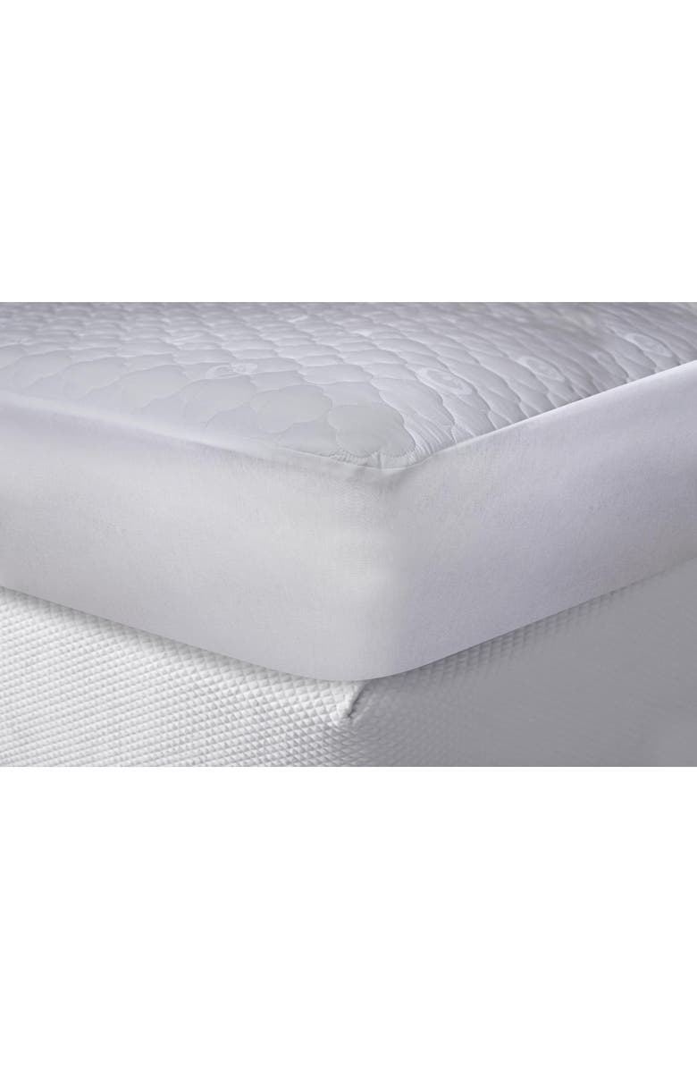 Brooks Brothers Turkish Cotton Mattress Cover, Alternate, color, White