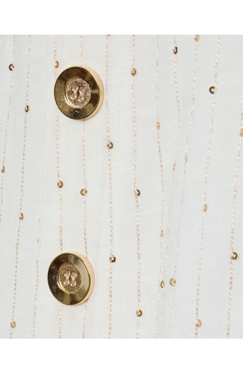 Santorelli SERAFINA Short Sleeve Midi Shift Dress, Alternate, color, 