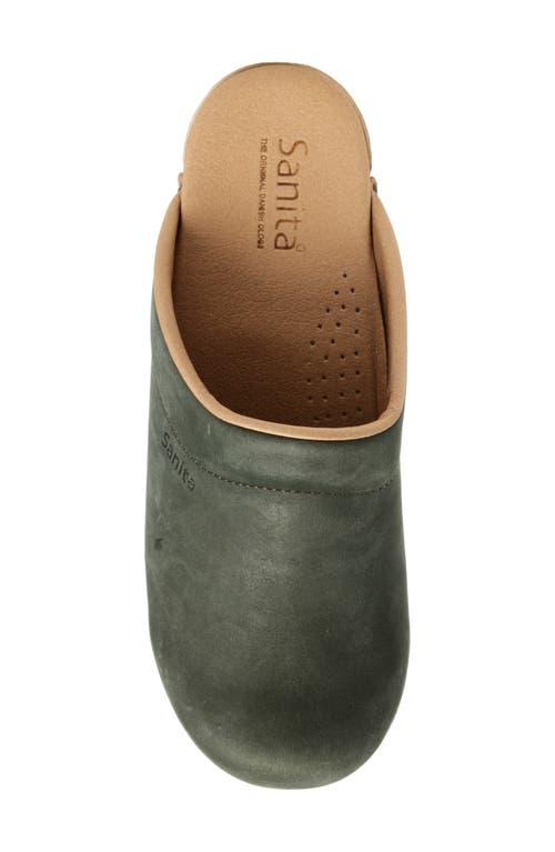 Sanita Ellis Leather Clog In Brown