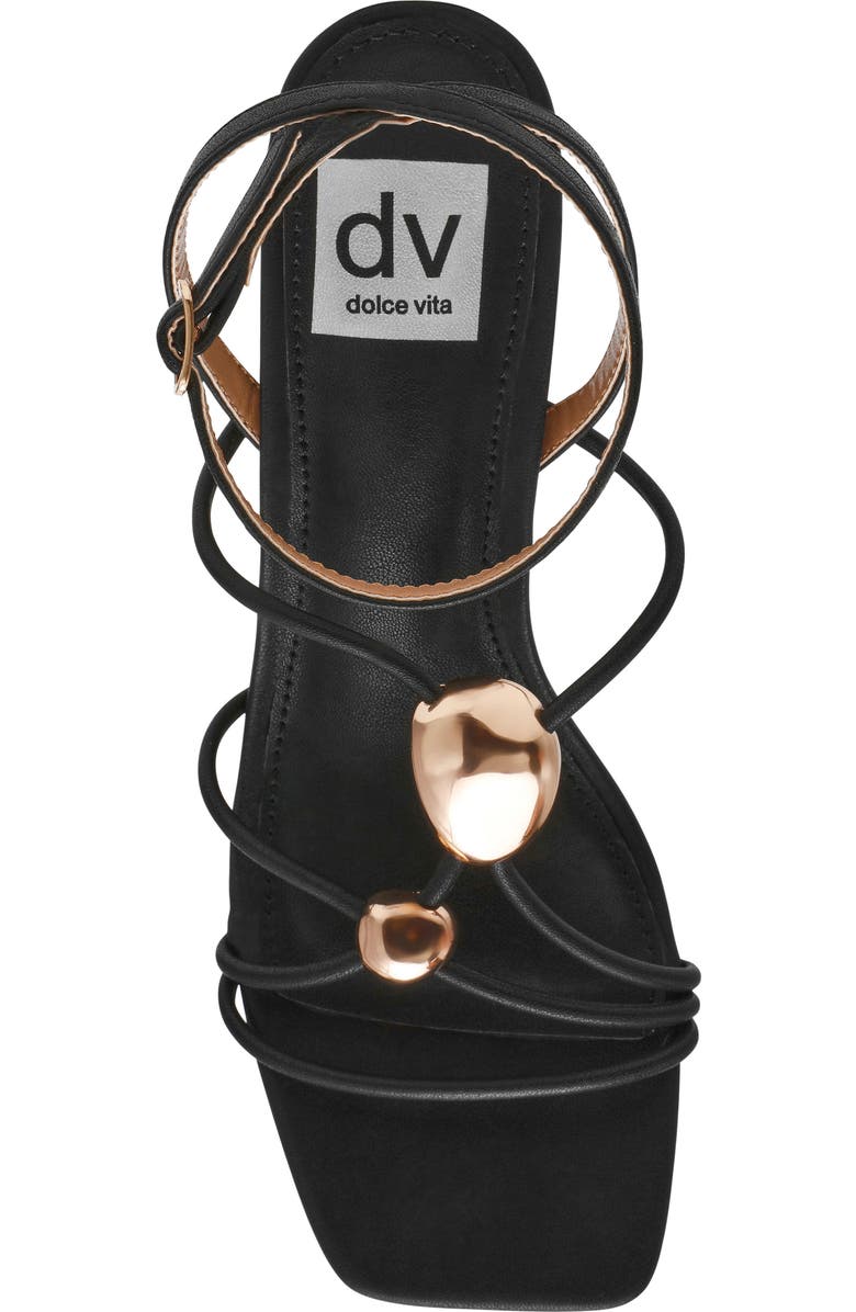 DV by Dolce Vita Leeana Ankle Strap Sandal, Alternate, color, Black