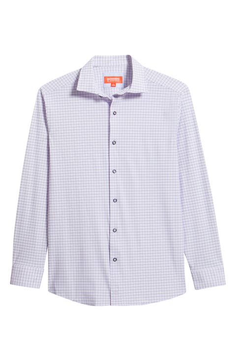 XC Motion Performance Knit Button-Up Shirt