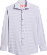 Johnston & Murphy XC Motion Performance Knit Button-Up Shirt