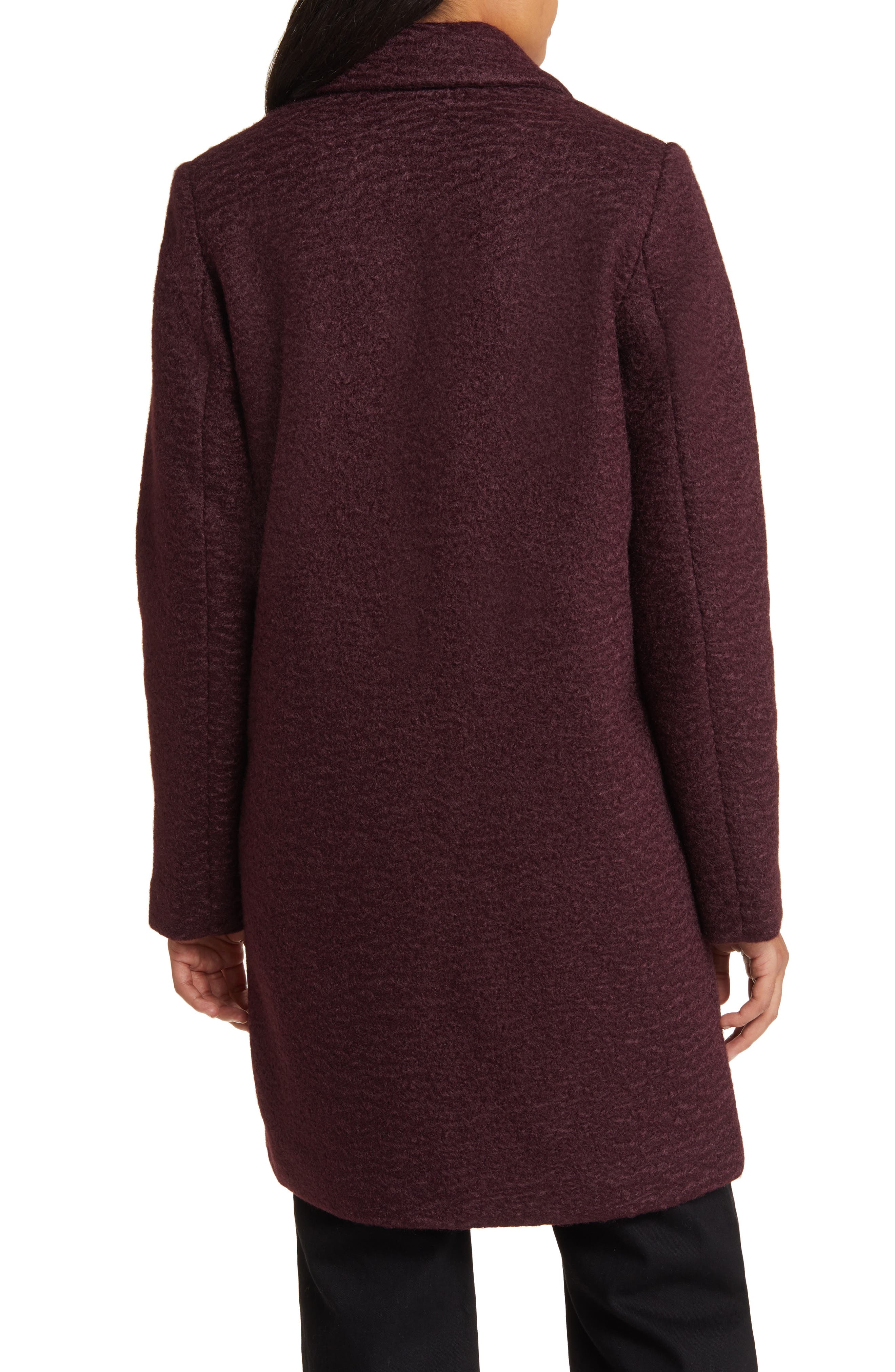 Boucle Tweed Double Breasted Coat - image 2