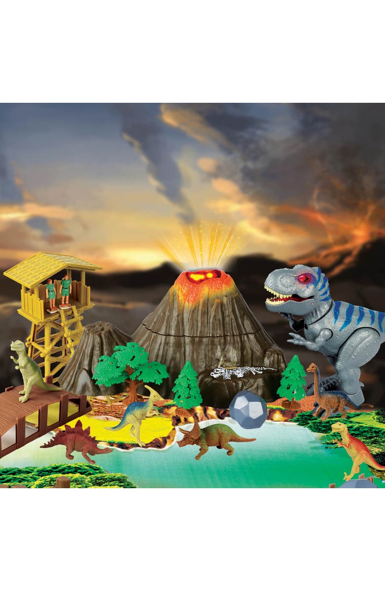 Red Box Prehistoric Times Large Dinosaur Park W/ Walking Trex 3+, Alternate, color, Multicolored