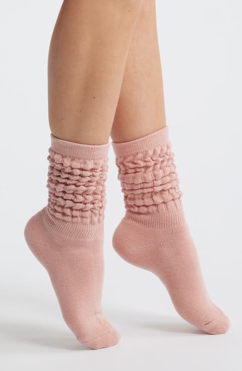 Open Knit Knee High Socks
