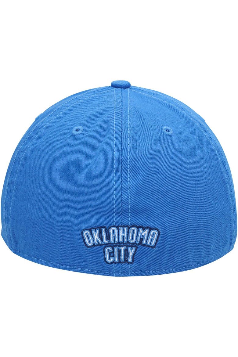 Men's '47 Blue Oklahoma City Thunder Team Franchise Fitted Hat, Alternate, color, Blue
