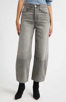 Veronica Beard Ryder High Waist Barrel Leg Jeans