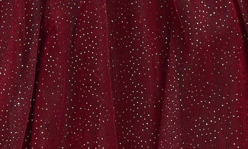 Baby Starters Velour Dress, Headband & Tights Set In Red