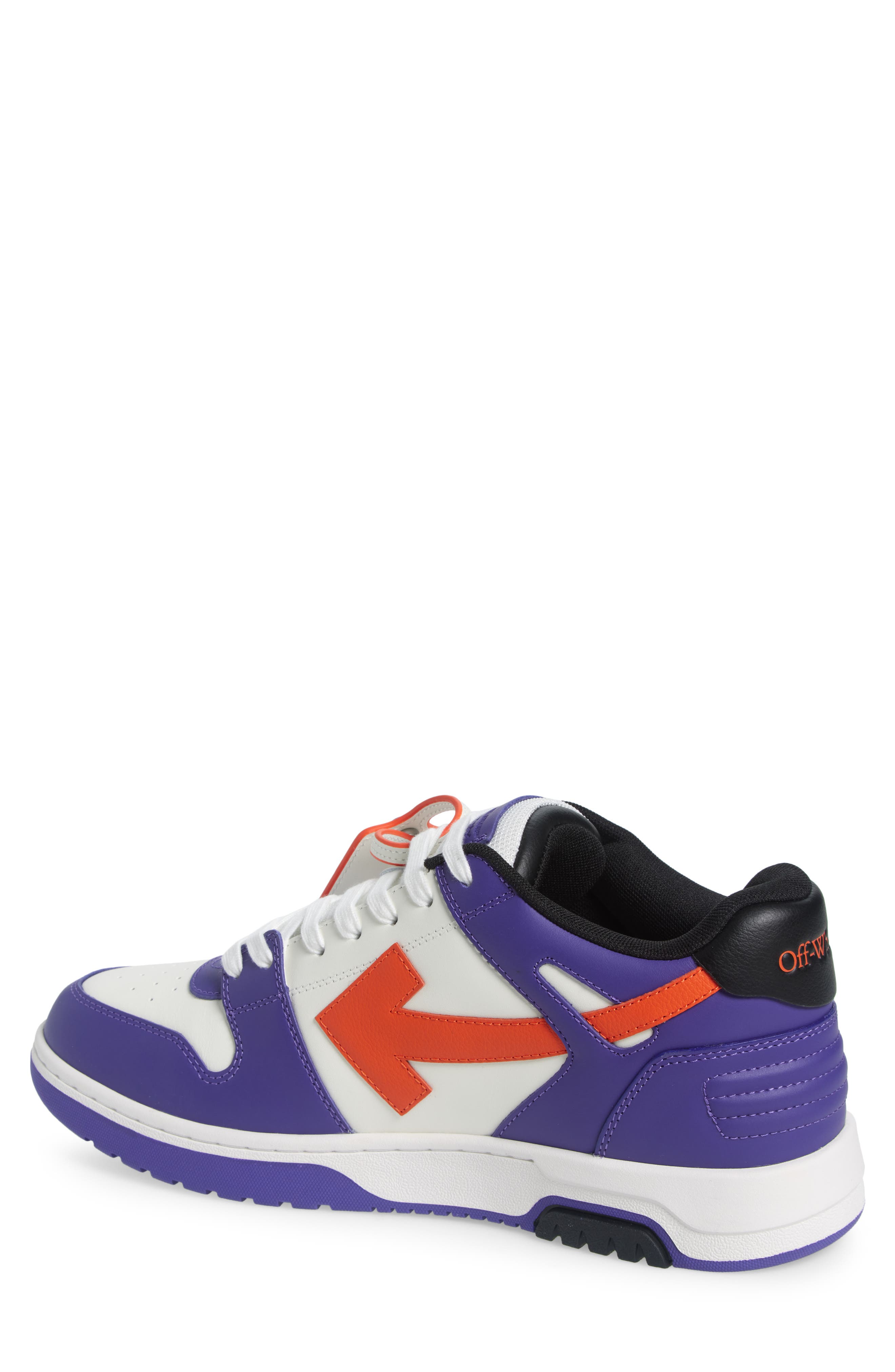 Off-White Out of Office Sneaker, Alternate, color, Dark Blue - Orange