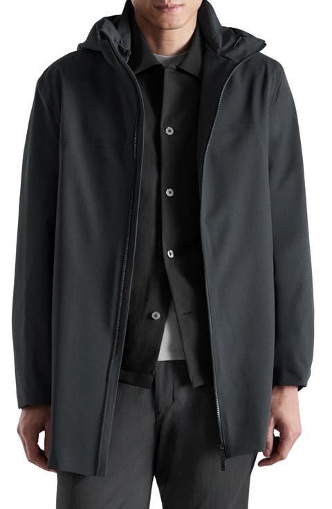 Hooded Water Repellent Parka