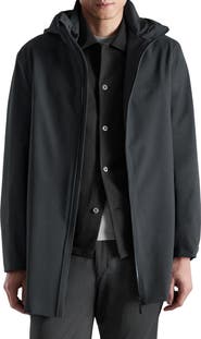 MANGO Hooded Water Repellent Parka