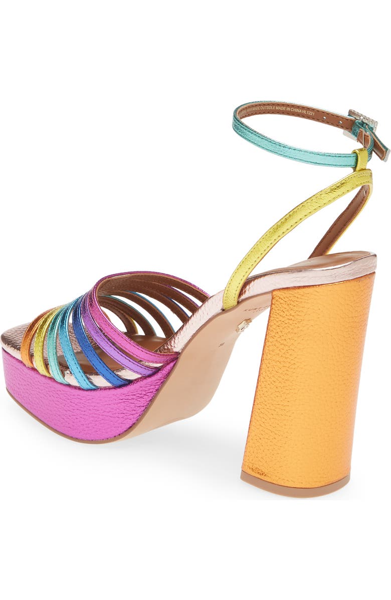 Kurt Geiger London Pierra Platform Sandal, Alternate, color, Mult/Other