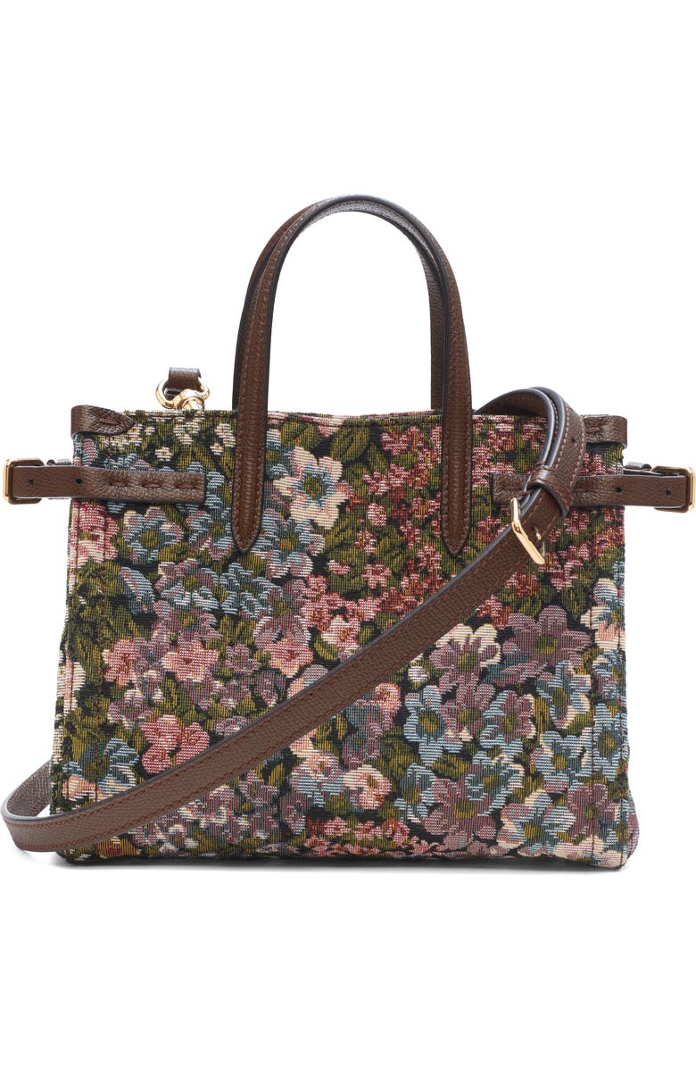 Valentino Garavani Small Antibes Floral Tote, Alternate, color, Multi Brown