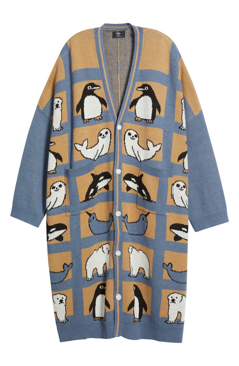 Dressed in Lala Chill Out Longline Cardigan, Main, color, 