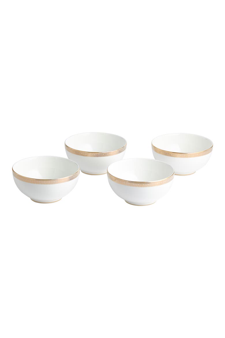 Lace Bone China 3-Piece Dinnerware Set, Alternate, color, GOLD