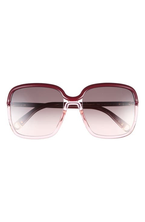 TwinColors S1I Gradient Square Sunglasses