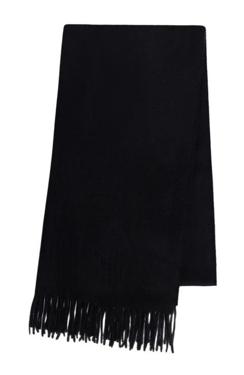 Wool and cashmere scarf