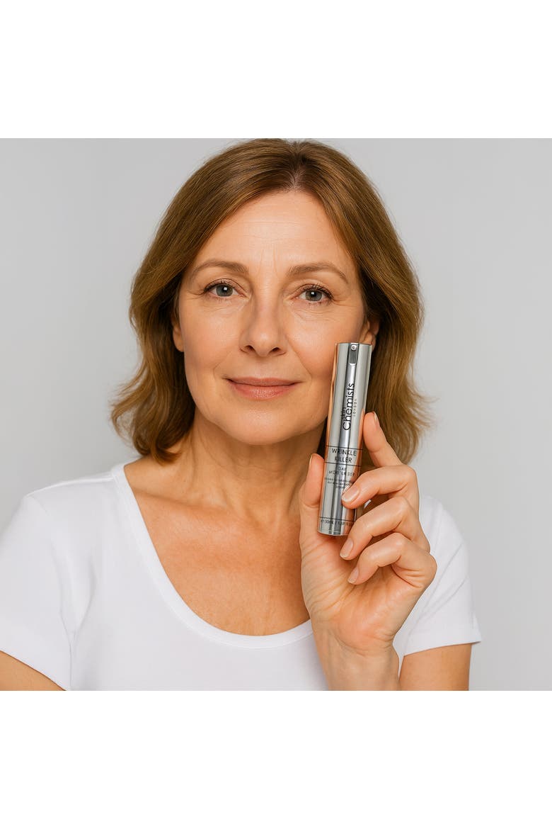 Wrinkle Killer Day Moisturizer 50ml for Loss of Firmness, Fine Lines & Wrinkles, Alternate, color, White