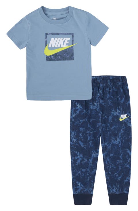 Leaf Dye Graphic Tee & Joggers Set (Baby)
