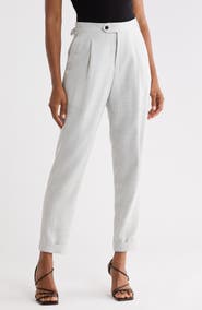 Reiss Flush Side Adjuster Wool Blend Suit Separate Pants