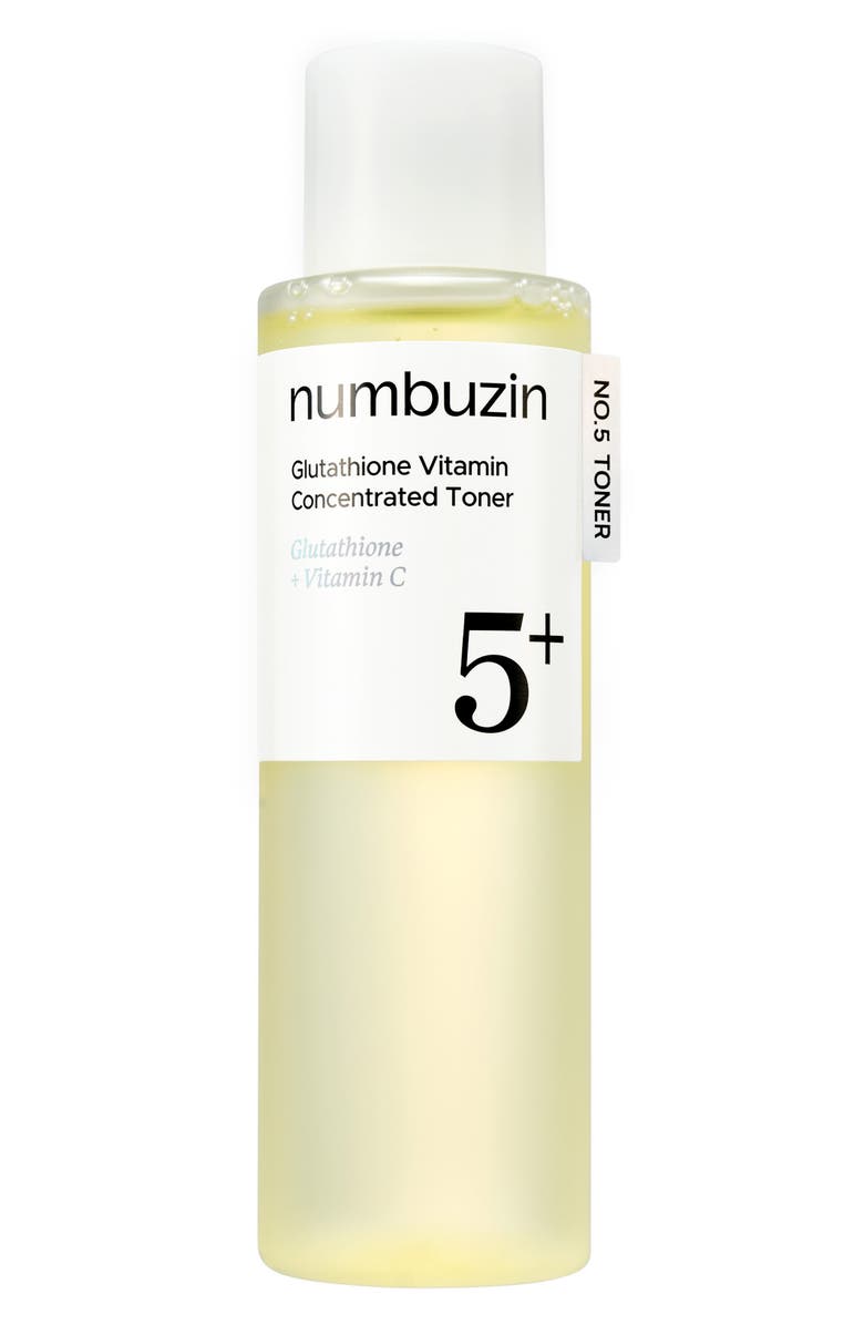 Numbuzin No.5 Glutathione Vitamin Concentrated Toner, Main, color,
