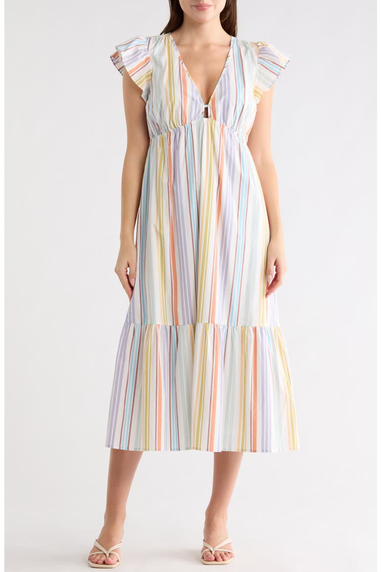 Tina Dress, Main, color, OASIS STRIPE