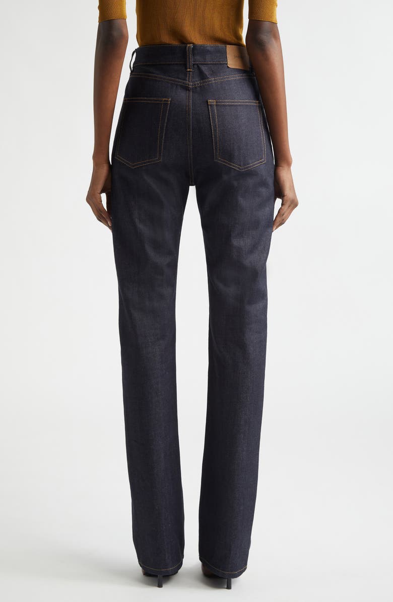 Saint Laurent '90s High Waist Slim Fit Jeans, Alternate, color, 