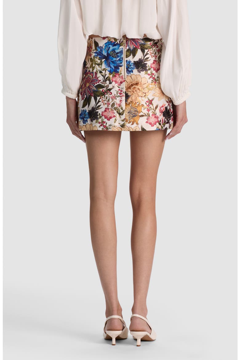 Rubi Floral Micro Miniskirt, Alternate, color, FLNPETLSSM