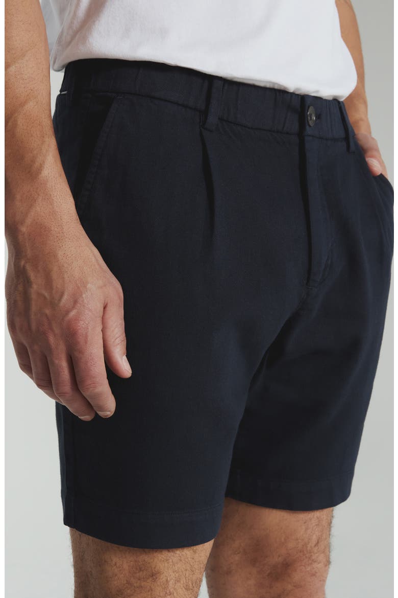 Laguna Linen Chino Shorts, Alternate, color, NAVY