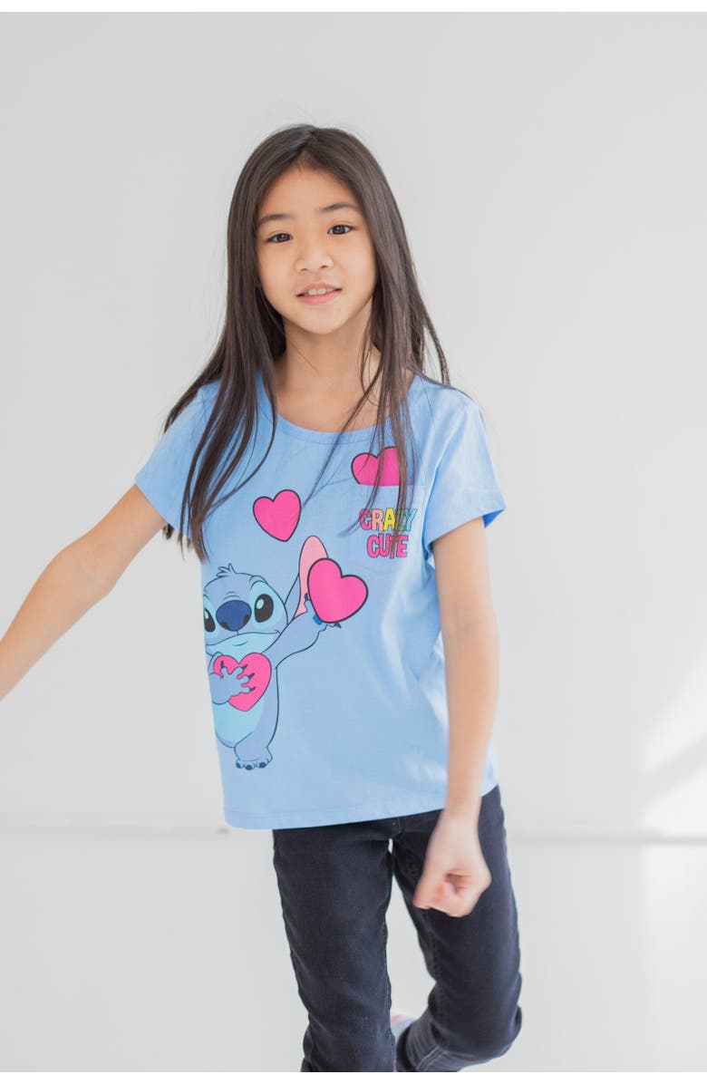 Disney Graphic T-Shirt, Alternate, color, Lilo & Stitch Blue