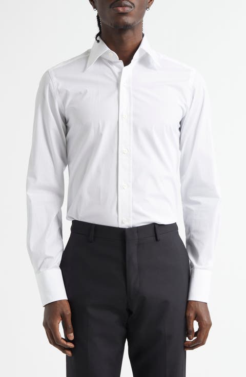 Tシャツ・カットソー TOM FORD FW25 Tom Ford Shirts (CA3211 FAX881GV481) Tom Ford Cotton Blend Crewneck Tee | Bloomingdale's