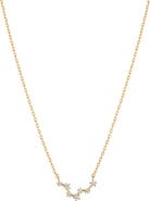 Bearfruit Jewelry 14k Gold Constellation Zodiac Necklace, 12 Zodiac Constellation Gift Idea