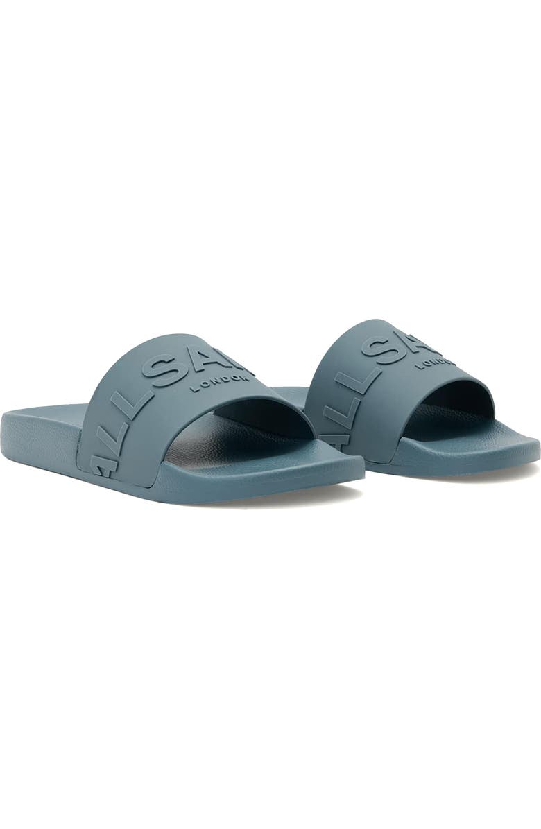 AllSaints Biggy Slide Sandal, Main, color, Airforce Blue