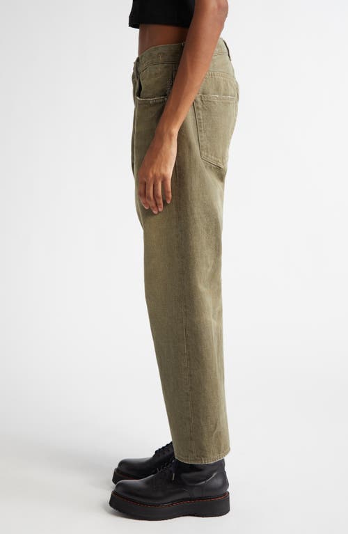 R13 R13 DISTRESSED X-BOYFRIEND ANKLE JEANS