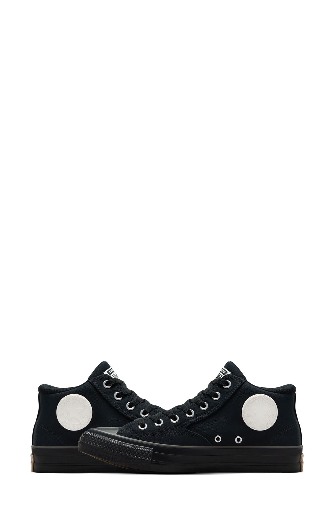 Converse Chuck Taylor<sup>®</sup> All Star<sup>®</sup> Malden Street Mid Top Sneaker, Alternate, color, Black/ Black