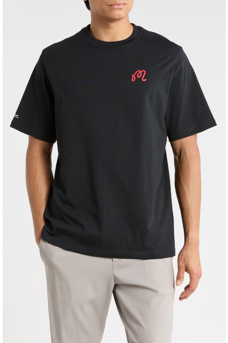Bermuda Benchmark Cotton Graphic T-Shirt, Main, color, BLACK