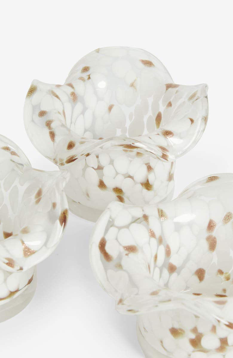 NEXT Set of 3 Confetti Glass Votive Candle Holders, Alternate, color, 