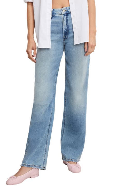 Soft-Tech Good True Straight Leg Jeans (Indigo 1073) (Regular & Plus)