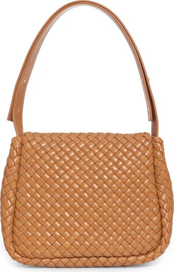 Bottega Veneta Cobble Padded Intrecciato Leather Shoulder