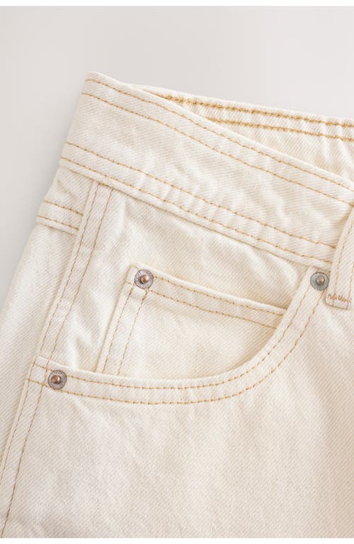 Next Raw Hem Wide Leg Carpenter Jeans