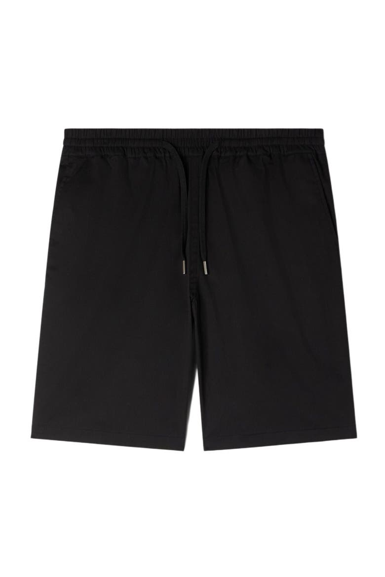 Cotton shorts, Alternate, color, Black