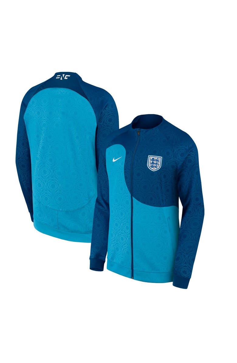 Nike Men's Nike Blue England Women's National Team 2003 Academy Pro Anthem Raglan Performance Full-Zip Jacket, Main, color, Blue