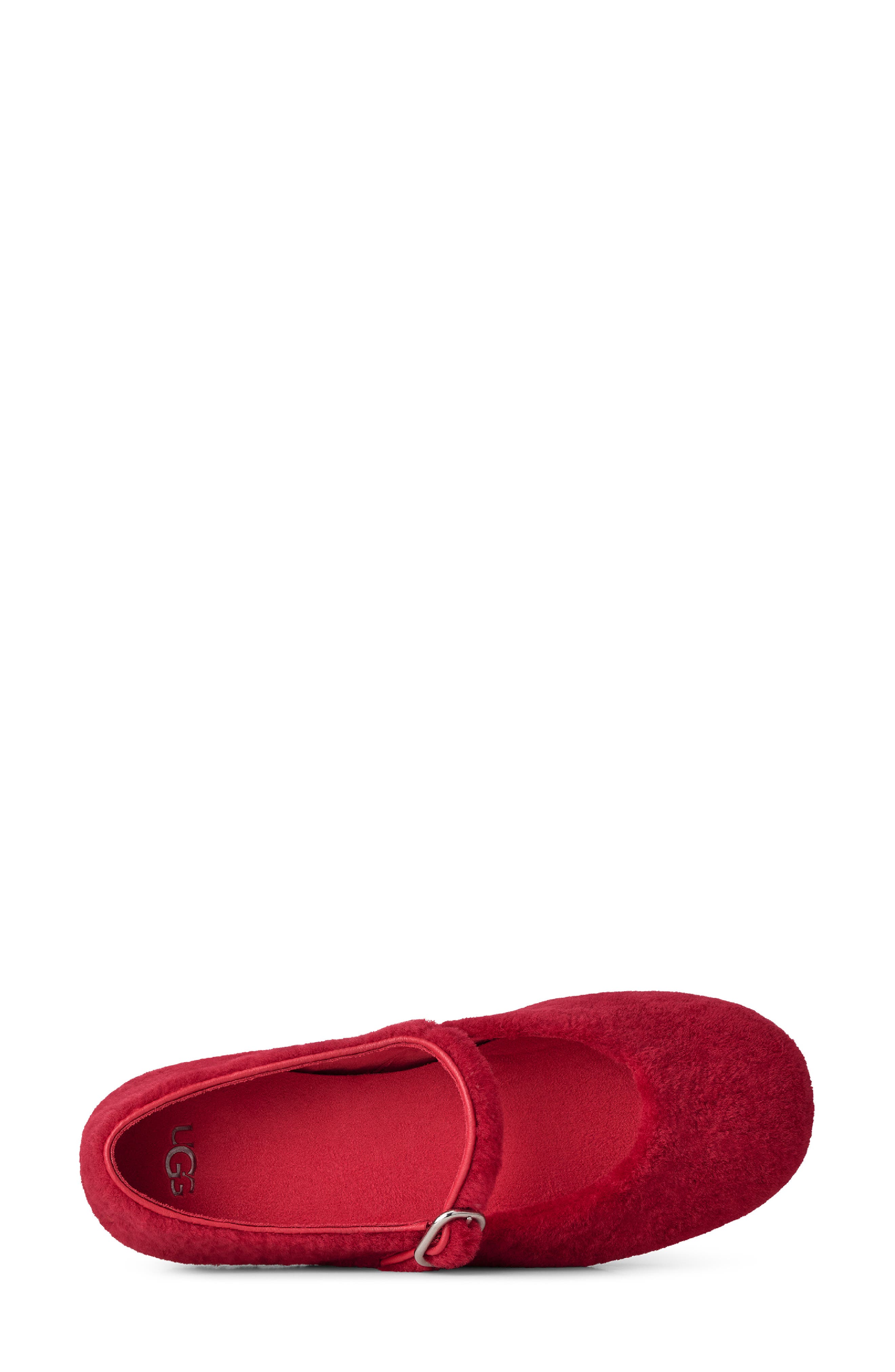 Quill Mary Jane Flat, Alternate, color, RED RIBBON