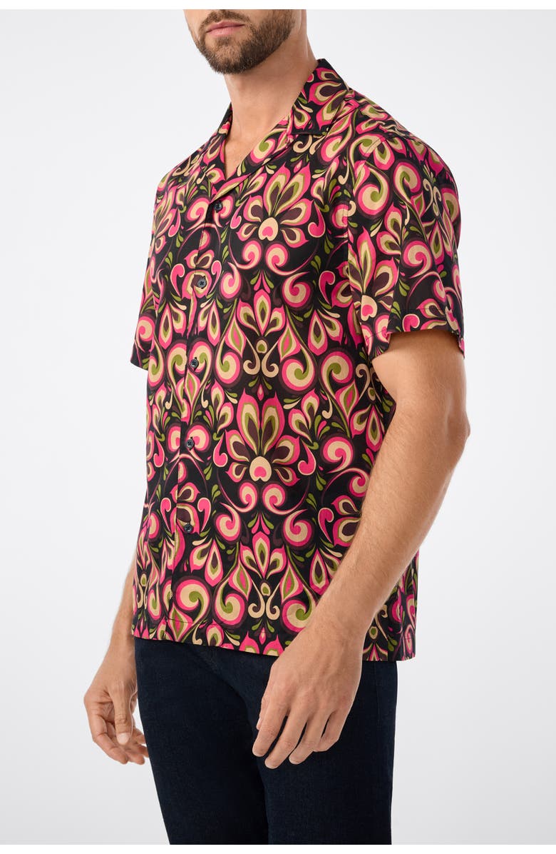 MR TURK Felix Short Sleeve Printed Button-Up Shirt, Alternate, color, Multi
