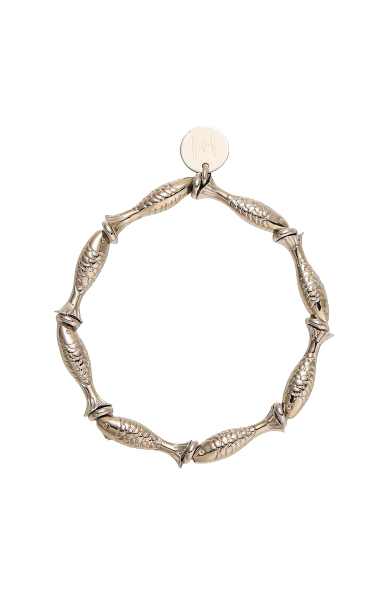 HOLST+LEE Reeled In Bracelet, Main, color, Silver