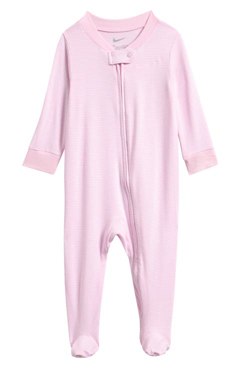 Stripe Zip Footie