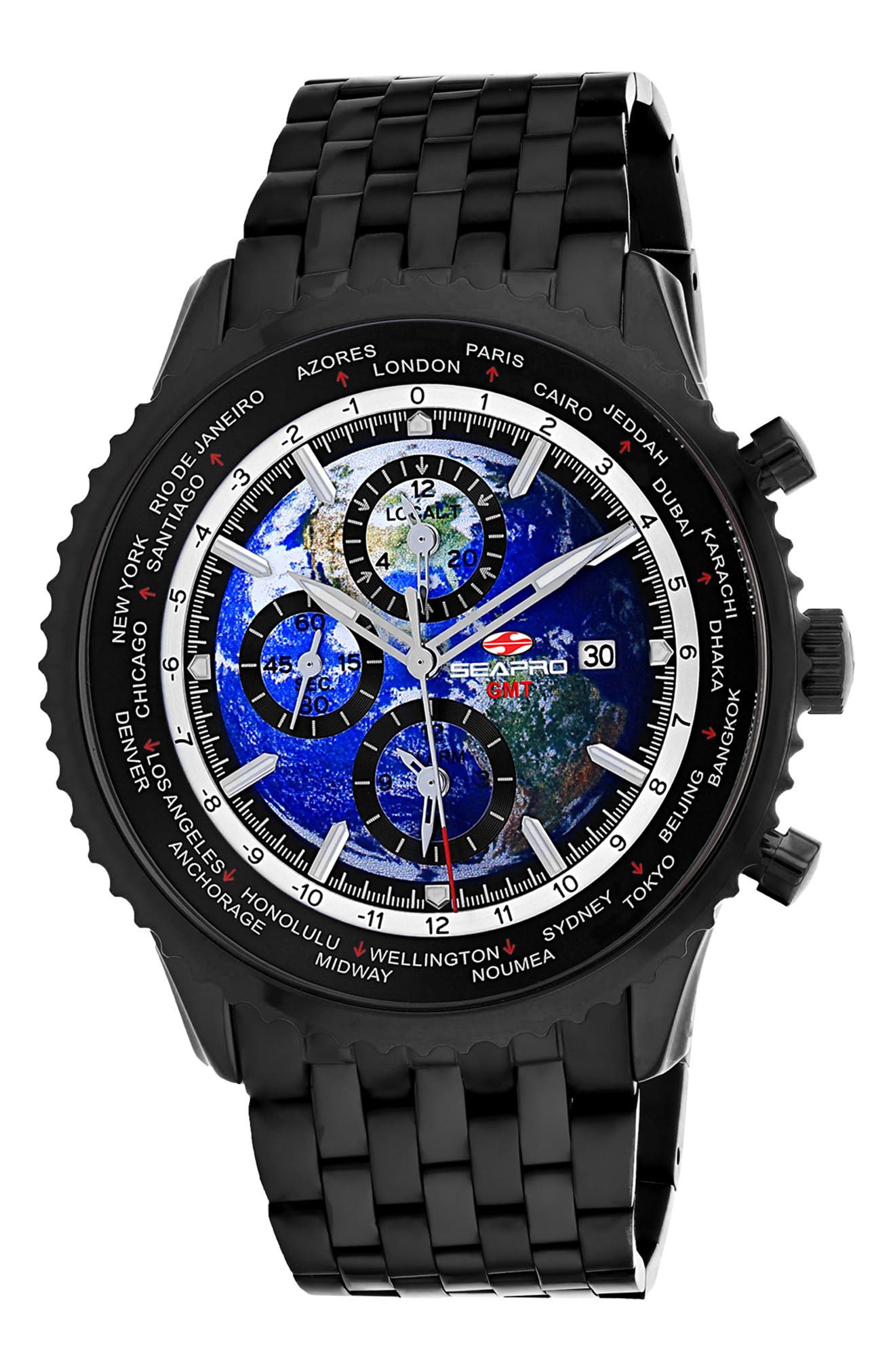 GMT Chronograph Bracelet Watch