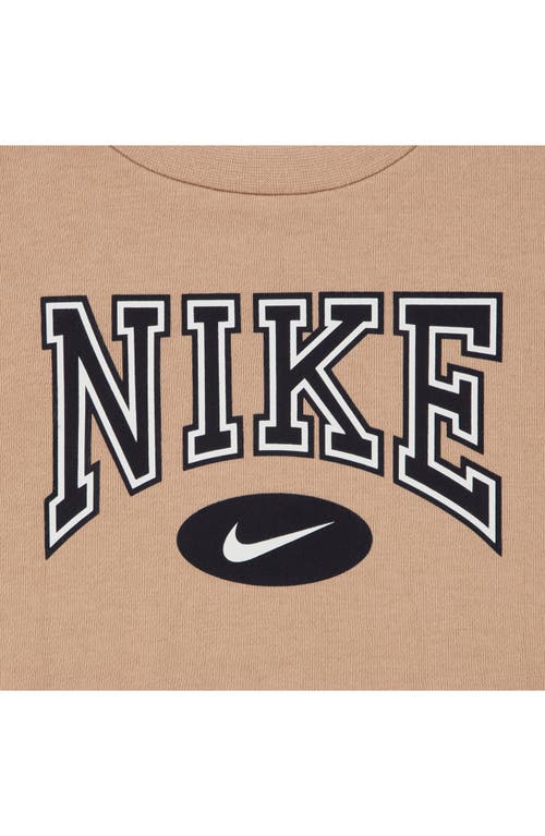 Nike Kids' Gameday Essentials Fleece Pullover & Joggers Set In Neutral